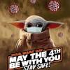 May the fourth be with you. 1