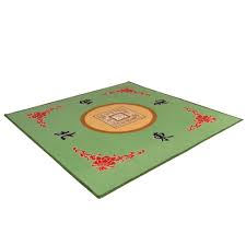 Table Cover For Mahjong Poker Card Games Board Games Tile Games And Dominoes Green 31 5 Inches Yellow Mountain Imports Card Game Table Card Games Tile Games