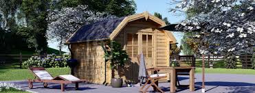 It's not larger than 50% of your garden size it isn't built past the front of your house its eaves and roof height don't exceed the regulations (especially if built within 2m of a boundary) Garden Log Cabin Orlando 34 Mm 3x3 M 10 X10 9 M