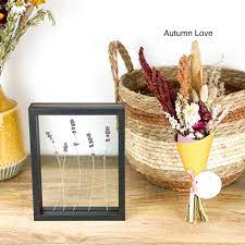 Once your work is completely dry, put it inside your picture frame. Pressed Lavender Frame Dry Flower Bouquet Shop Dry Flowers Madame Fleurs