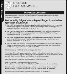 Kontorene ligger i 3 etg. Stilling Ledig Den Norske Tannlegeforenings Tidende