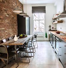 Create A Characterful And Textural Exposed Brick Feature Wall In Your Home The Easy Way By Using Bri Kitchen Feature Wall Brick Wall Kitchen Brick Feature Wall