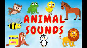 Animal Names And Sounds Learn About Different Animal Names And Sounds Fun Learning Animal Sounds Learning