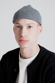 Andersen-Andersen Short Beanie in Grey