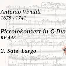 Vivaldi Piccolokonzert In C Dur Rv 443 2 Satz Largo Listenvid Com By Music Listen To Music Download and print in pdf or midi free sheet music for recorder concerto in c major, rv 443 by vivaldi, antonio arranged by twoflutes for flute (solo). soundcloud