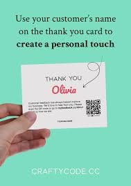 Create elegant cards with extra room to bring memories to life. Make Your Customers Feel Like They Re Doing Business With A Human Not A Company Click To Fi Business Thank You Cards Thank You Card Design Business Thank You