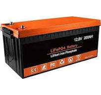 12V 200Ah LiFePO4 Lithium Battery,Deep Cycle,Perfect for RV, Solar System,  Home Backup, Marine