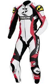Rs Taichi Gp Wrx R303 Leather Race Suit White Red Jaket