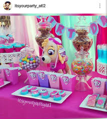 Pin On Pink Paw Patrol Party