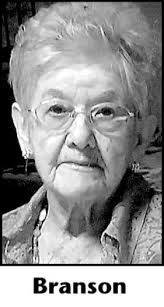 RUTH BRANSON Obituary (1927