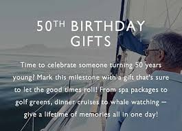 She hit the half century mark! Unique 50th Birthday Gifts For Men Women
