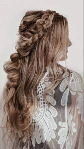 Chunky Dutch Braid Braid Half Up Half Down Boho Hairstyles Boho Braids