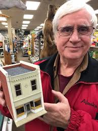 Janke Store model for Wisconsin Valley Model Railroad Club