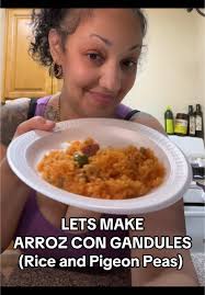 Cuban Pigeon Peas and Rice Recipe