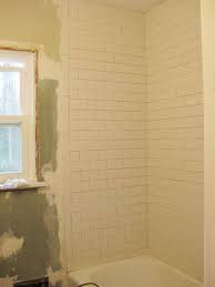1 the best ways to install tile in a bathroom shower. How To Install Subway Tile In A Shower Marble Floor Tiles Young House Love Tile Floor Diy Bathrooms Remodel Remodel