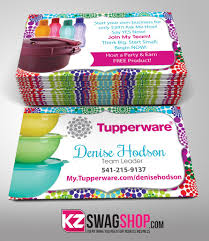 Circle cards tend to be available in 2.5 x 2.5. Tupperware Business Cards Style 2 Kz Swag Shop