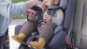 The shoulder straps inside the car seat should be a the lowest position possible (depending on how big/small the infant is) and the chest clip should be at armpit level. Maxi Cosi Titan Toddler Child Car Seat