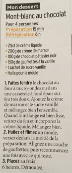 Mont Blanc Au Chocolat Chocolat Faire Fondre Du Chocolat Chocolat Patissier