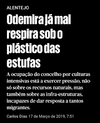 Esta é uma lista de municípios portugueses ordenados alfabeticamente. A Agricultura E Os Migrantes Em Odemira