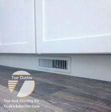 See more ideas about baseboard heating, baseboard heater, heater cover. The Official Toe Ductor Under Cabinet Toe Kick Ducting Kits