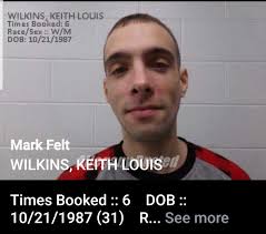 Allegany busted: WILKINS, KEITH...