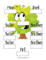 Family Tree Templates And Ancestry Charts