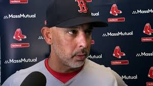 Alex Cora talks about Tolle, Harrison, Chapman