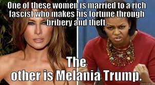 Melania vs Michelle - quickmeme