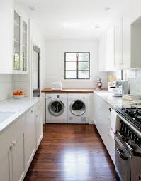 Laundry in kitchen laundry center laundry closet laundry in bathroom laundry rooms kitchens with a laundry area. 7 Ways To Sneak A Washer Dryer Into The Kitchen
