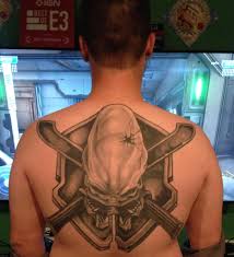 Posted on september 19, 2015. Halo On Twitter We Met You And Your Awesome Halo Tattoo Last Week At E3 But Didn T Get Your Name Do You Know This Tattootuesday Http T Co Mysm6rihxe
