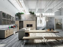 El diseño de esta cocina moderna tiene una distribución en paralelo con una península central. Decoracion De Interiores Cocinas Modernas Con Estilo