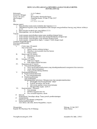 Model yang dikembangkan creative curiculum mengelola kegiatan pembelajaran yang seimbang antara bimbingan guru dengan inisiatif anak. Rpph Sem I Imtaq 2017 Oke Pdf