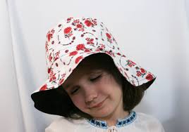 Ukrainian Embroidery Inspired Big Kid Bucket Hat, Ready to Ship