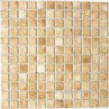 Novoceram beige und mosaik fliesen. 1 Karton 0 93 Qm Keramikmosaik Ornament Beige