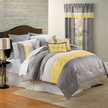 Another impressive combination of grey with yellow. Yellow And Gray Bedding That Will Make Your Bedroom Pop