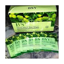 Mengembalikan kehitaman rambut dalam masa 10 menit. Bsy Noni Black Hair Magic Shopee Malaysia