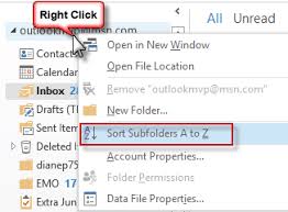 I want to arrange my references automatically in apa format i.e. Change The Folder Sort Order In Outlook S Folder List
