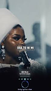 Artist name: sumisola agbebi, Song title: Bo’ola 📥🎶, #lyrics #lyricsvideo  #viralvideos #trendingreels #goviral #worshipmusic #worshipsong  #gospelmusic #gospel #gosplesinger #worshipper