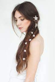 Jazza Star Statement Bobby Pins And Lucy Star Bobby Pins Modern Bridal Hair Pins Accessories Jewellery And Headpieces By Till Star Hair Triangle Hair Hair