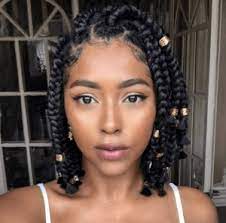 5 Beliebte Frisuren Fur Schwarze Frauen Natural Hair Styles Box Braids Styling Hair Styles