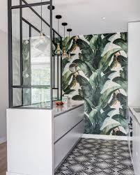 Caroline Andreoni On Instagram Projet Mermoz Fin De Chantier Detail Cuisine Interiordesign Tropical Kitchen Tropical Interior Interior Design