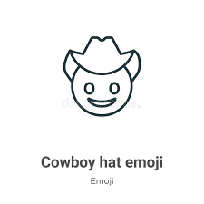 Cowboy Hat Emoji Stock Illustrations 107 Cowboy Hat Emoji Stock Illustrations Vectors Clipart Dreamstime
