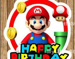 Mario Bros Centerpieces Mario Bros Printable Centerpieces Super Mario Bros Party Centerpi Super Mario Bros Party Super Mario Birthday Party Super Mario Party