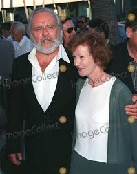 Photos And Pictures 10jul98 Actor Sir Anthony Hopkins Wife At The World Premiere In Los Angeles Of His New Movie The Mask Of Zorro