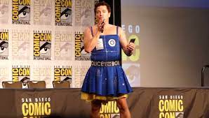 Maybe you would like to learn more about one of these? John Barrowman Turns Up To Comic Con In A Tutu And Calls Himself The Transgender Tardis