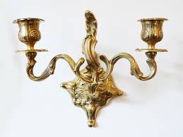 Read how this actually started out as an olympic themed project! Vintage Brass Candle Wall Sconce Wall Double Candelabra Etsy Candle Wall Sconces Wall Candles Sconces