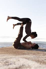Cute Yogis Couples Yoga Acro Yoga Partner Yoga