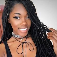See brazilian wool hairstyles pictures for ladies, brazilian wool bob hairstyles for african ladies, styling brazilian wool braids, ghana weaving with african princess long loc style with special hair band. Latest Brazilian Wool Hairstyles For Ladies Fabwoman