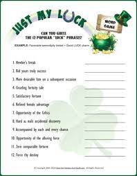 Python printable games has put together a superb trivia game that draws upon the history of st patrick's day. Printable St Patricks Day Games