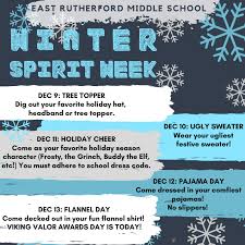It's the time of the year that we've been all waiting for! East Rutherford Middle School